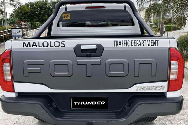 FOTON THUNDER Keeps the Road Safe and the Traffic in Control in Philippines