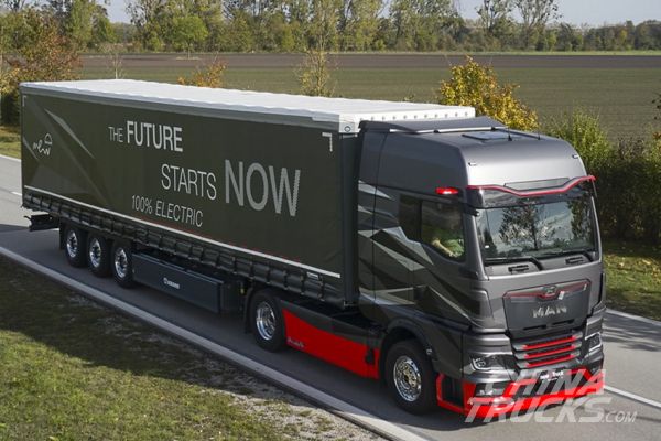 Sale of the New MAN eTruck Starts