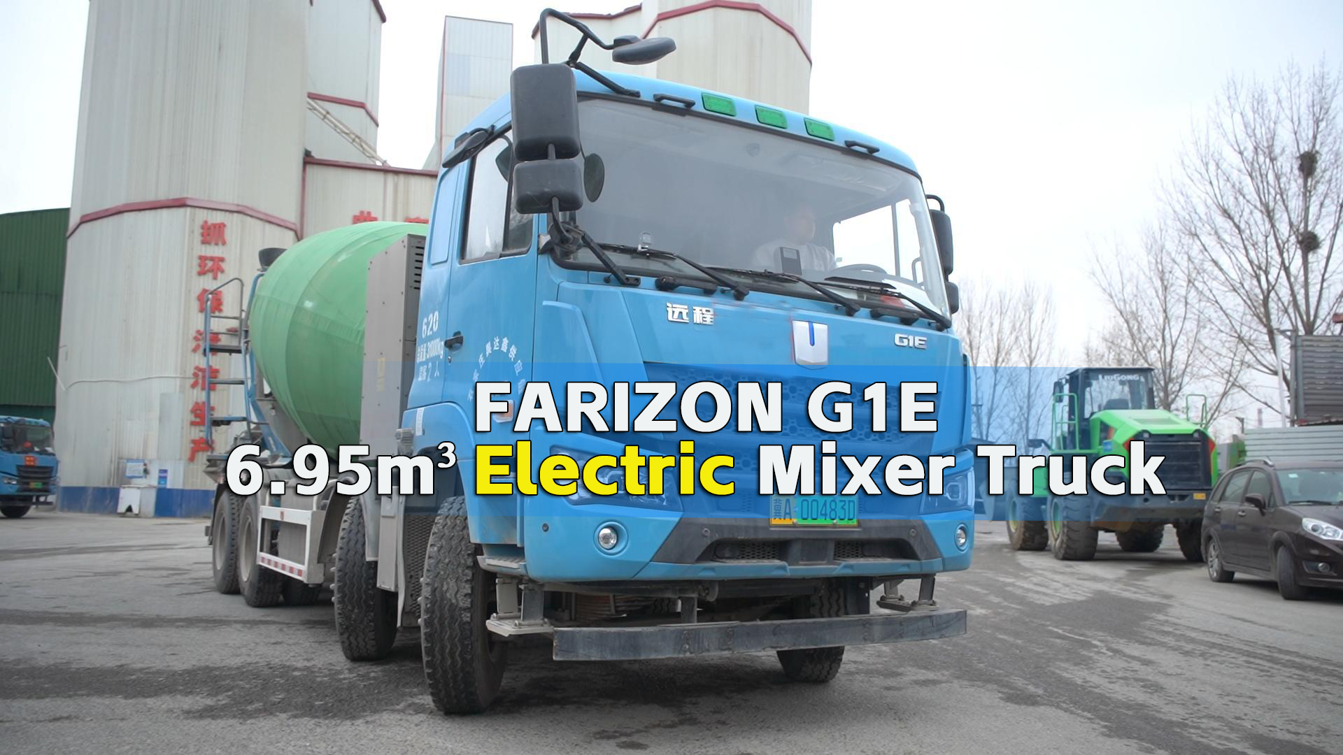 FARIZON G1E 6.95 m³ Electric Mixer Truck