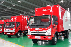110 FOTON Trucks Were Delivered to J&T Express Vietnam