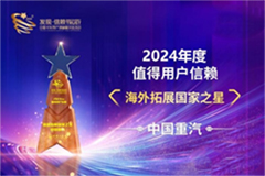 SINOTRUK Was Awarded 2024 Most Trusted 