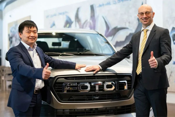 FOTON Receives a Large Order from Italy for 400 TUNLAND G7