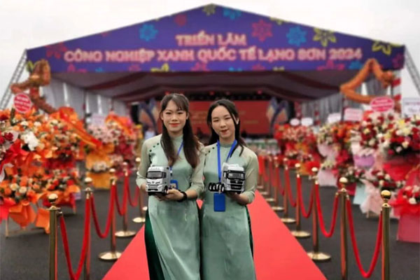 SHACMAN Participated in Int`l Green Industry Expo 2024 in Vietnam