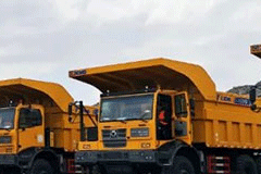 50 Units XCMG XG110 Mining Trucks Were Delivered to Peru