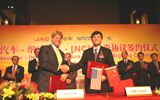 JAC has signed agreement with Navistar and NC2