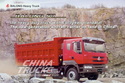 Balong 507 6x4 heavy duty dumper