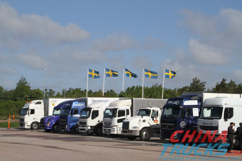 The 5th Volvo Tech Show at the Volvo Demo Center in Gothenburg