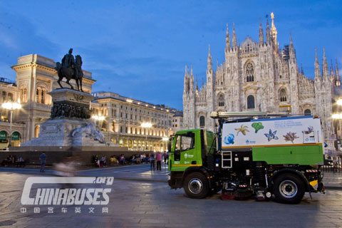 Amsa Milan and Allison Automatics Clean up after Nearly 100,000 Visitors Daily at Expo 2015