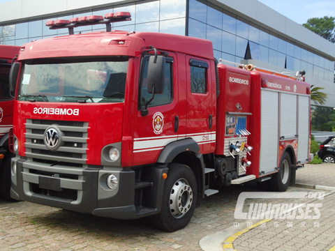 S?o Paulo firefighters renew fleet with Allison fully automatic transmission-equipped trucks