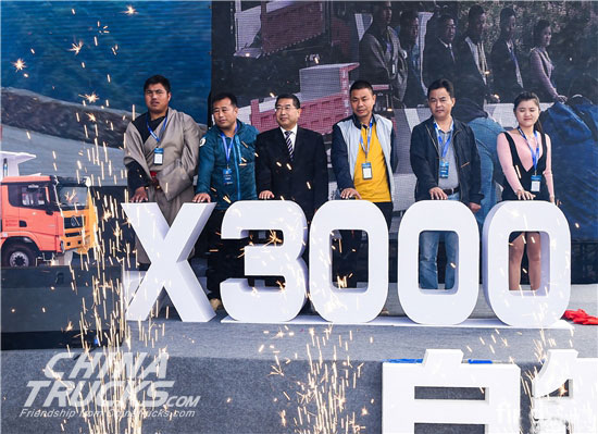 SHACMAN X3000 Dumpers Launched in China