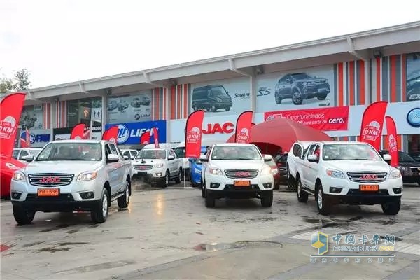 JAC Shuailing T6 Sales Go higher in the Oversea Market