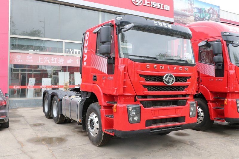 SAIC Hongyan GENLYON M500 Heavy Truck 440HP 6X4 LNG Hazadous Goods Tractor Head(CQ4257HD12384TU)