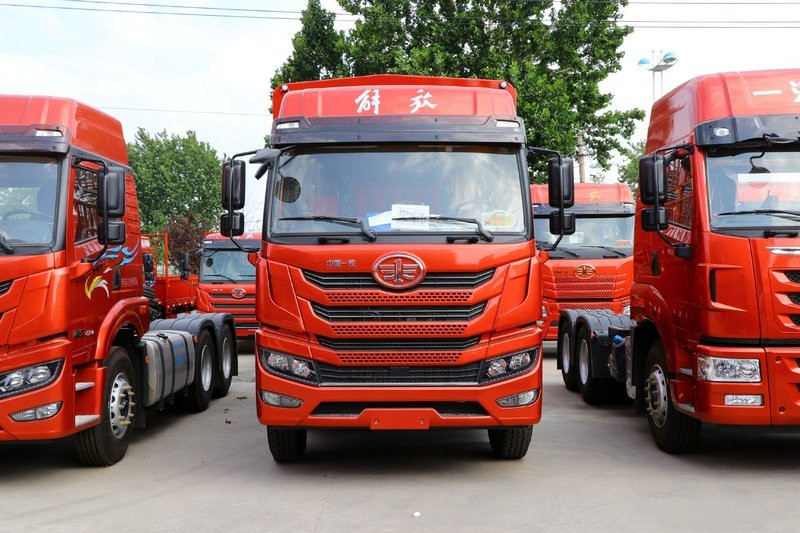 Jiefang HAN V 2.0 Heavy Truck 290HP 8X2 8.6m Euro 6 Dropside Cargo Truck(CA1310P1K2L7T10E6A80)