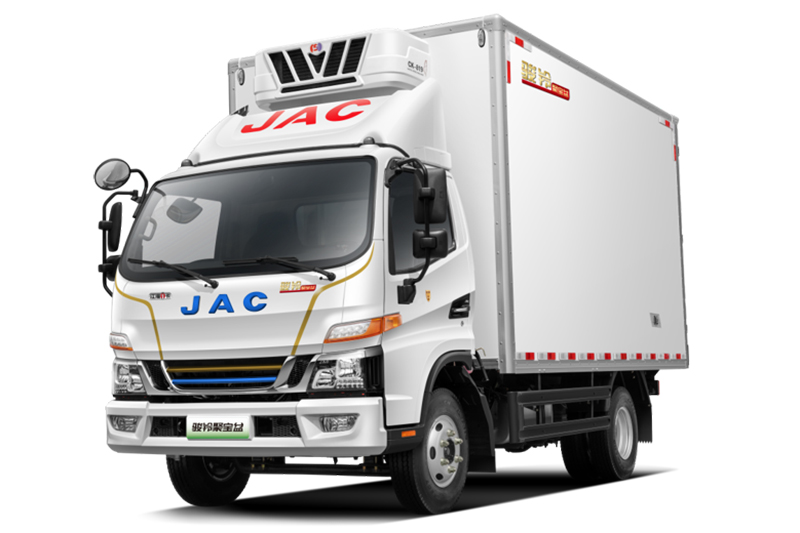 JAC Junling V5 4.5T 4×2 4.18m Single Row Plug-in Hybrid Refrigerator Truck(HFC5041XLCPHEV2)15.5kWh 