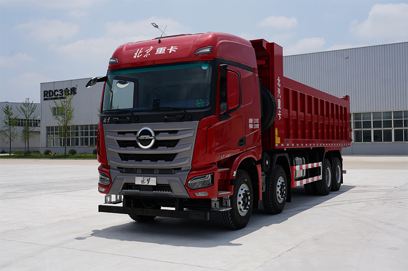 Beijing Truck 440HP 8×4 Euro 6 8.8m Gravel Dumper(BJ3310D6DP-03）