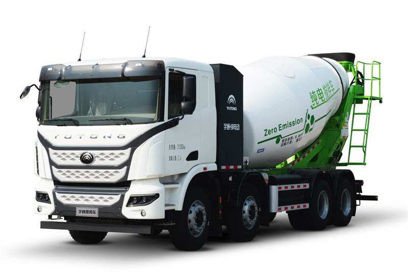 Yutong 8X4 6.86M³ Battery/Swapping Electric Concrete Mixer Truck(ZKH5311GJBP6BEV51)